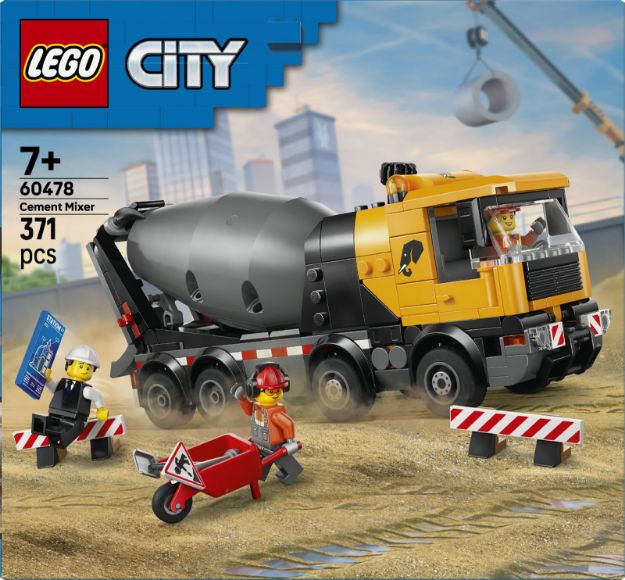 Bild von LEGO® City Fahrzeuge - 60478 Betonmischer