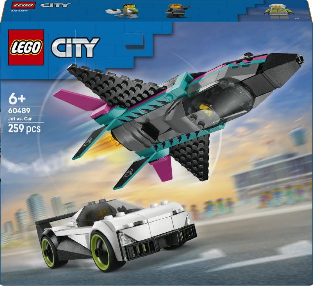 Bild von LEGO® City Fahrzeuge - 60489 Düsenflieger vs. Rennauto