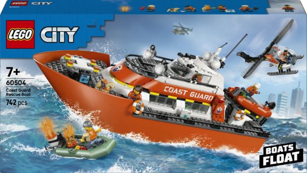 Bild von LEGO® City Exploration - 60504 Rettungsboot der Küstenwache mit Hubschrauber
