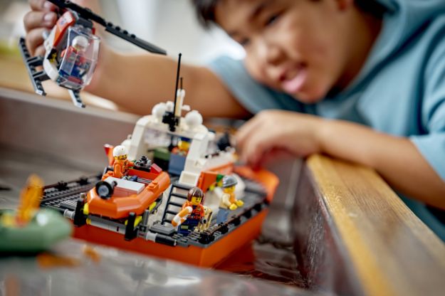 Bild von LEGO® City Exploration - 60504 Rettungsboot der Küstenwache mit Hubschrauber