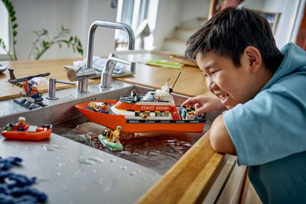 Bild von LEGO® City Exploration - 60504 Rettungsboot der Küstenwache mit Hubschrauber