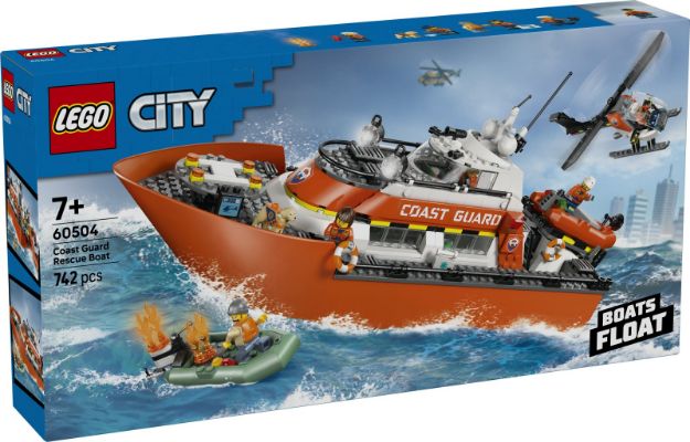 Bild von LEGO® City Exploration - 60504 Rettungsboot der Küstenwache mit Hubschrauber