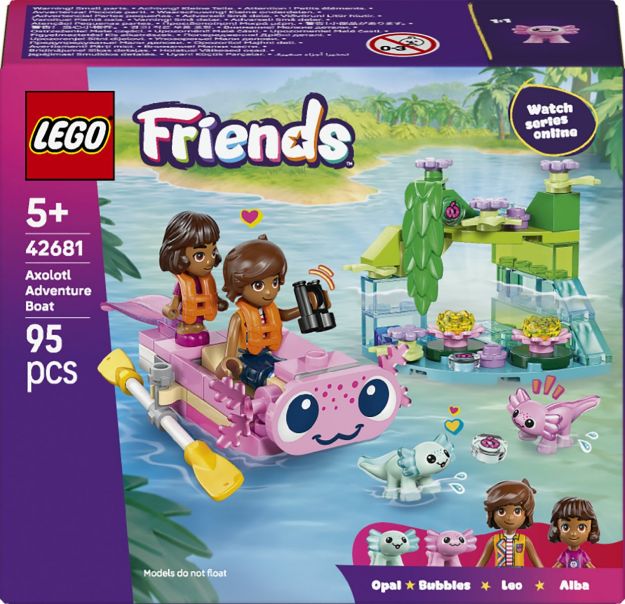 Bild von LEGO® Friends - 42681 Axolotl-Abenteuerboot