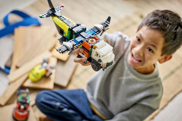 Bild von LEGO® City Fahrzeuge - 60505 Kombinationsset mit Flugzeug, Wartungsfahrzeug und Luftkissenboot