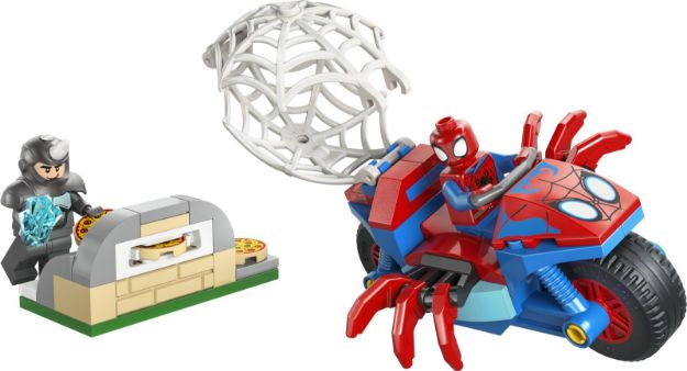 Bild von LEGO® Spidey und Seine Super-Freunde - 11206 Spidey auf Motorrad vs. Rhino