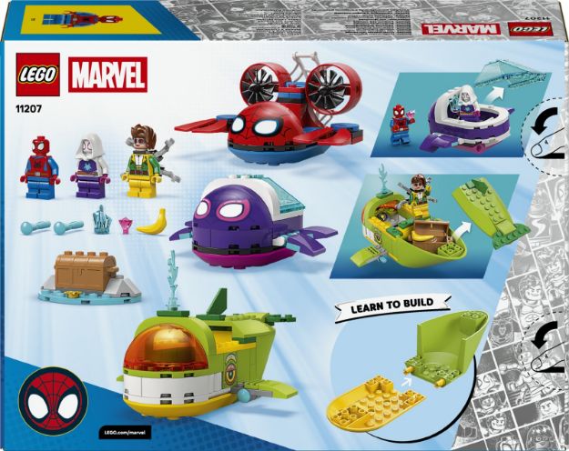 Bild von LEGO® Spidey und Seine Super-Freunde - 11207 Spidey: Unterwasserfahrzeuge