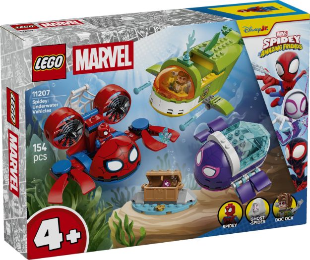 Bild von LEGO® Spidey und Seine Super-Freunde - 11207 Spidey: Unterwasserfahrzeuge