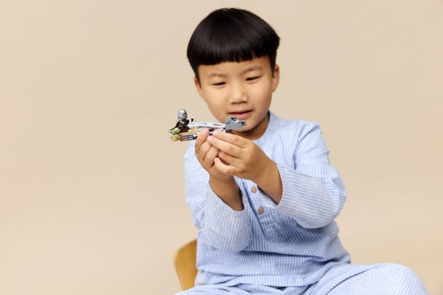 Bild von LEGO® Star Wars™ - 75436 Der Mandalorianer und Grogu auf ihrem Speeder Bike™