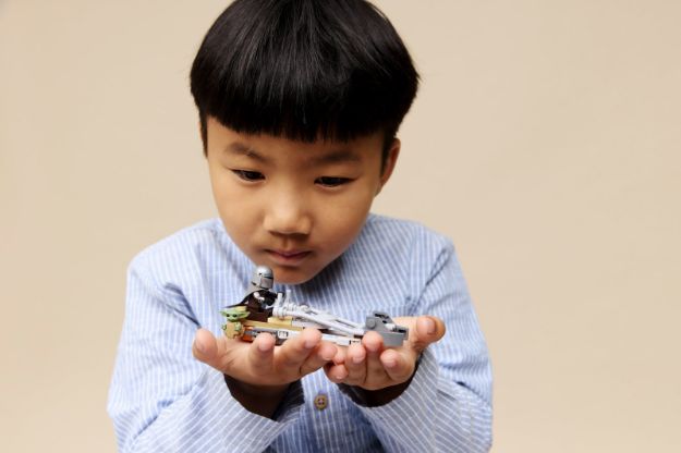 Bild von LEGO® Star Wars™ - 75436 Der Mandalorianer und Grogu auf ihrem Speeder Bike™