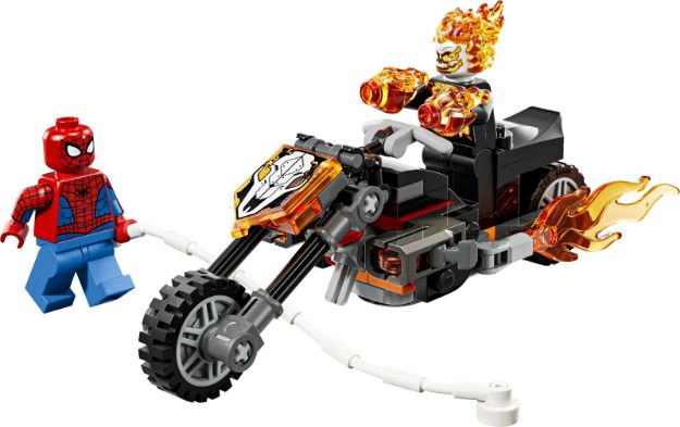 Bild von LEGO® Marvel Super Heroes™ - 76335 Spider-Man vs. Ghost Rider auf seinem Motorrad