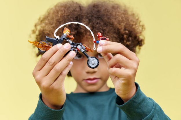 Bild von LEGO® Marvel Super Heroes™ - 76335 Spider-Man vs. Ghost Rider auf seinem Motorrad