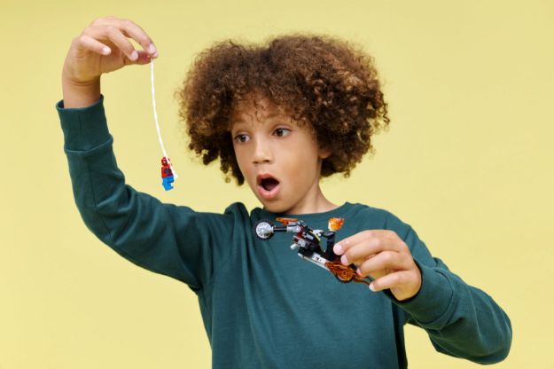 Bild von LEGO® Marvel Super Heroes™ - 76335 Spider-Man vs. Ghost Rider auf seinem Motorrad