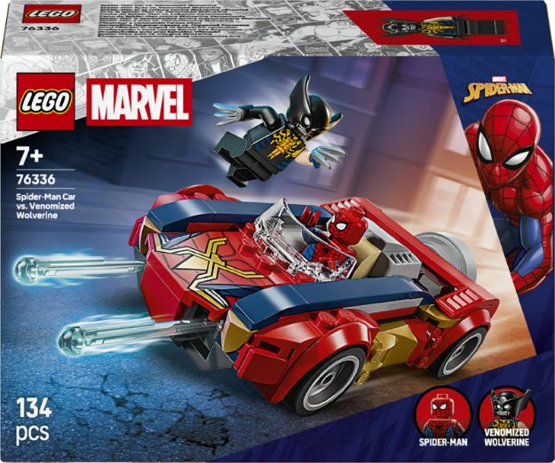 Bild von LEGO® Marvel Super Heroes™ - 76336 Spider-Man Auto vs. Venomized Wolverine