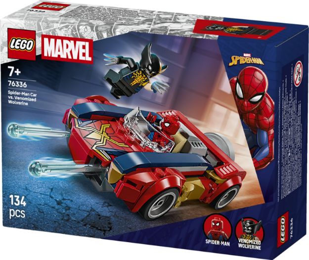 Bild von LEGO® Marvel Super Heroes™ - 76336 Spider-Man Auto vs. Venomized Wolverine