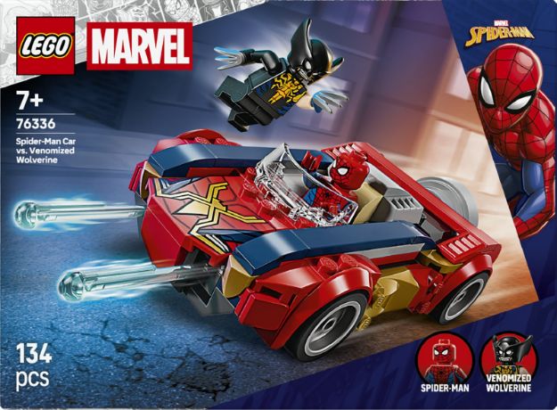 Bild von LEGO® Marvel Super Heroes™ - 76336 Spider-Man Auto vs. Venomized Wolverine