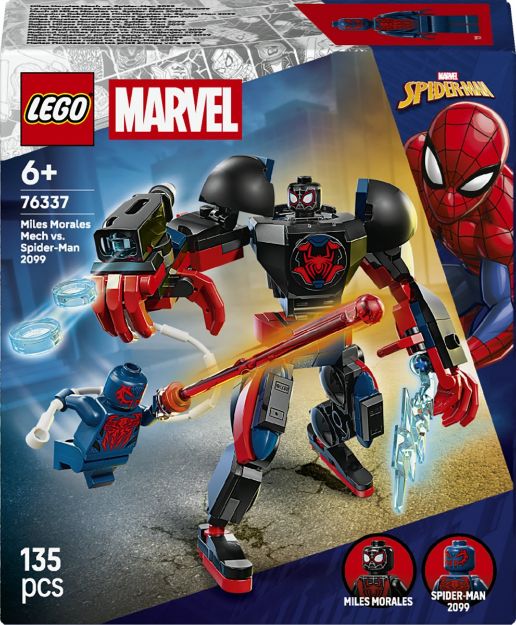 Bild von LEGO® Marvel Super Heroes™ - 76337 Miles Morales Mech vs. Spider-Man 2099