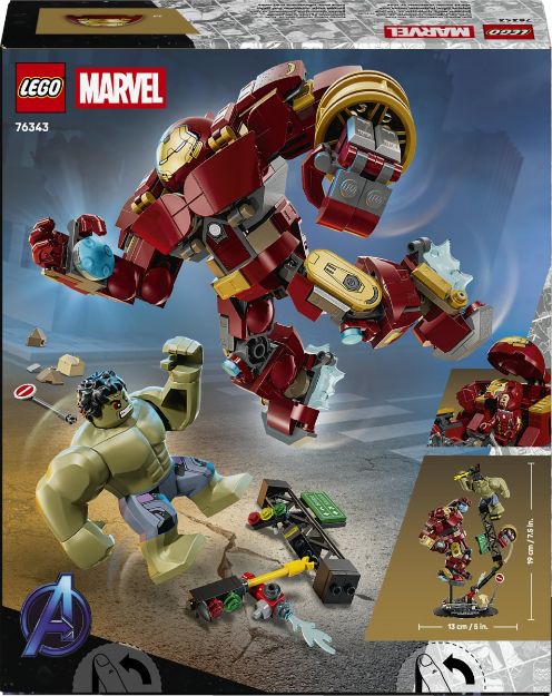 Bild von LEGO® Marvel Super Heroes™ - 76343 Duell der Giganten: Hulkbuster vs. Hulk