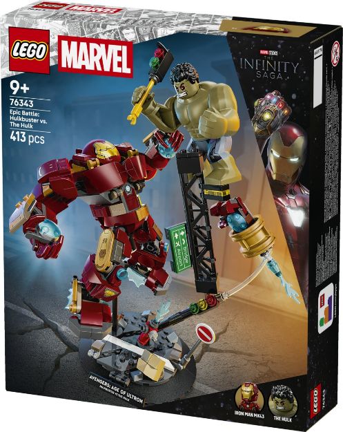 Bild von LEGO® Marvel Super Heroes™ - 76343 Duell der Giganten: Hulkbuster vs. Hulk