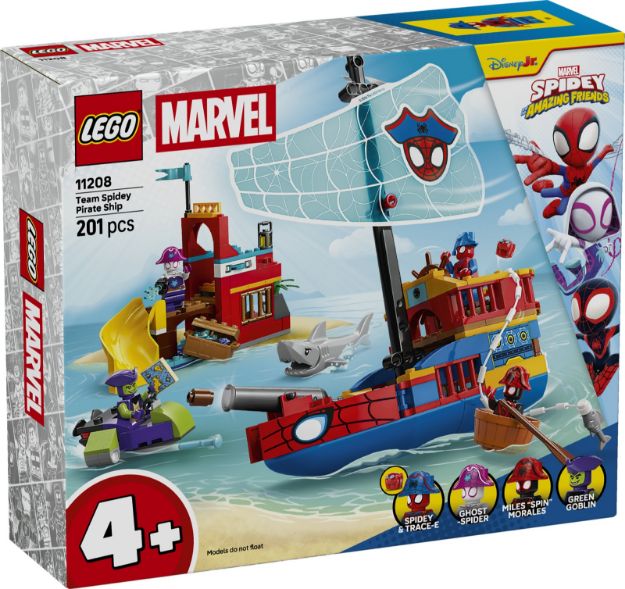 Bild von LEGO® Spidey und Seine Super-Freunde - 11208 Piratenschiff von Spideys Team