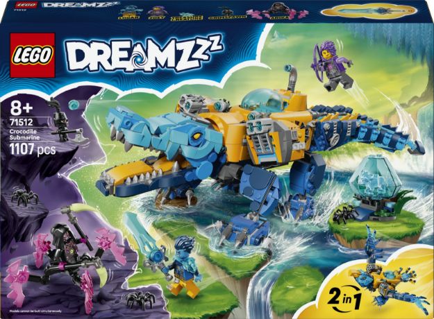 Bild von LEGO® DREAMZzz - 71512 Krokodil-U-Boot