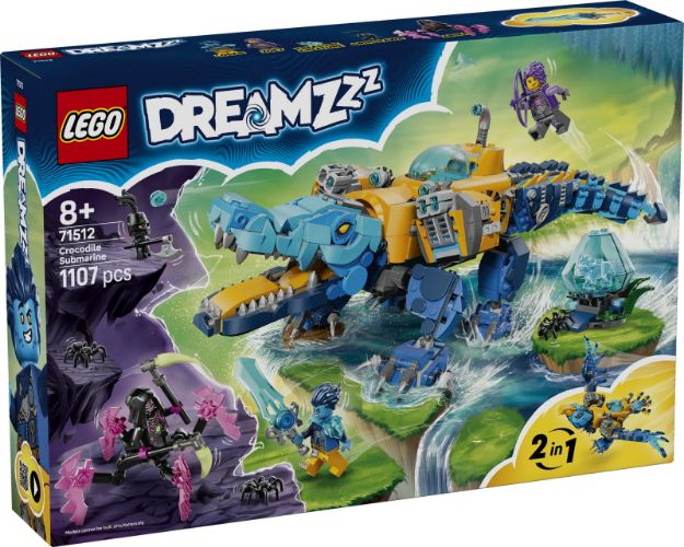 Bild von LEGO® DREAMZzz - 71512 Krokodil-U-Boot
