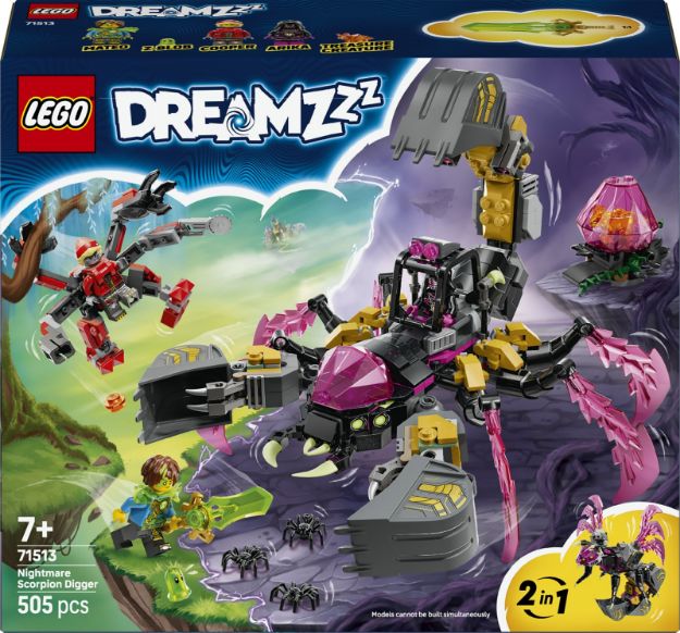 Bild von LEGO® DREAMZzz - 71513 Albtraum-Skorpionbagger