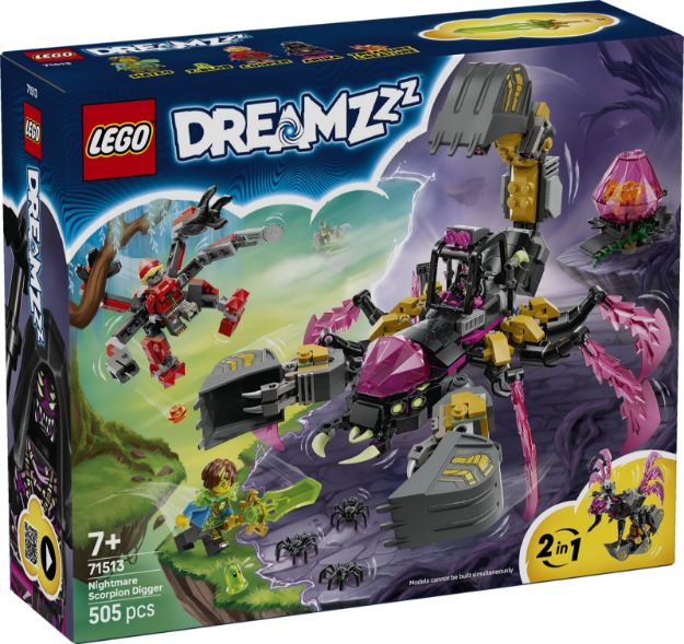 Bild von LEGO® DREAMZzz - 71513 Albtraum-Skorpionbagger