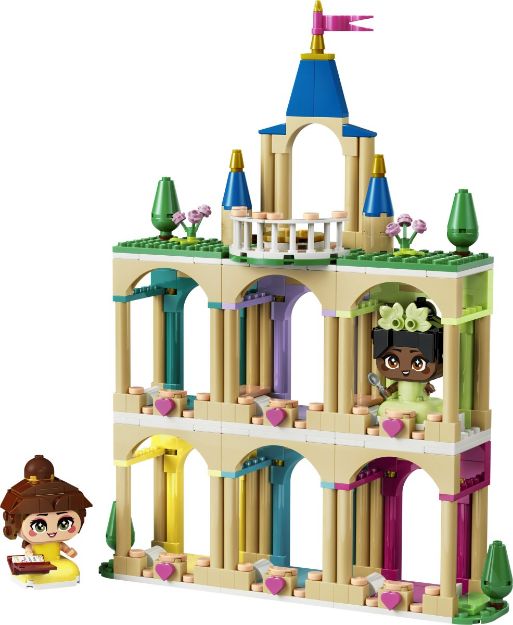 Bild von LEGO® Disney Princess - 43291 Die Mini-Prinzessinnen Belle und Tiana mit ihrem Schloss