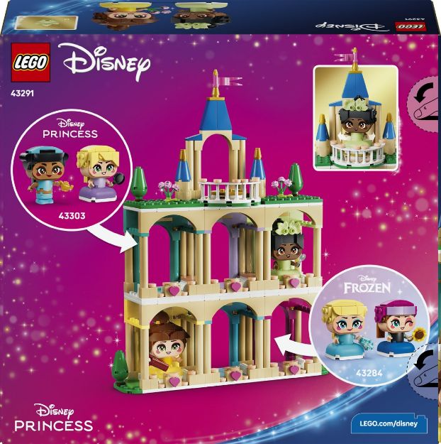 Bild von LEGO® Disney Princess - 43291 Die Mini-Prinzessinnen Belle und Tiana mit ihrem Schloss