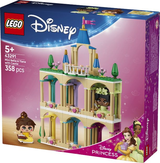 Bild von LEGO® Disney Princess - 43291 Die Mini-Prinzessinnen Belle und Tiana mit ihrem Schloss