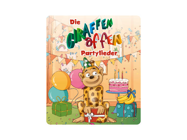 Bild von Tonies -154- Die Giraffenaffen Partyhits - 11002526