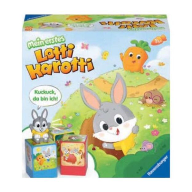 Bild von Ravensburger 20916 - Mein erstes Lotti Karotti, ein erstes Spiel für Kinder ab 1 # Jahren des Kinderspiel-Klassikers L