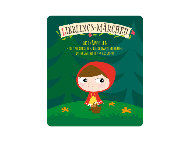 Bild von Tonies -283- 5 Lieblings-Märchen - Rotkäppchen und weitere Märchen - 10001484