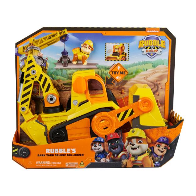 Bild von Spin Master Rubble + Crew Deluxe Vehicle Bulldozer