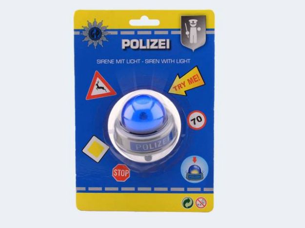 Bild von Polizei Sirene mit Licht - 20626