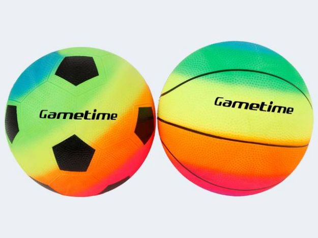 Bild von Fußball / Basketball 23cm ohne Luft - Ein Stück wird nach dem Zufallsprinzip zugesendet! - 720264