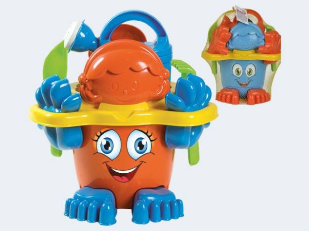 Bild von Eimergarnitur mit Füßen 16cm 6tlg - 107113021