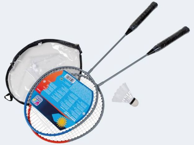 Bild von Federballset 2 Schläger 1 Ball - 74148