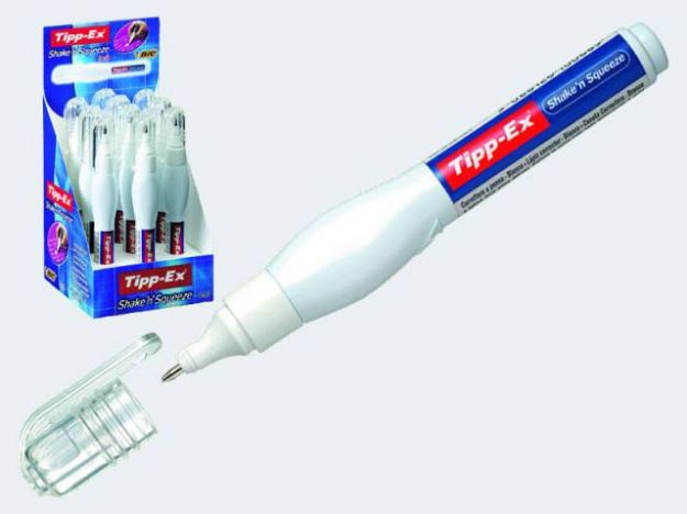 Bild von Tipp-Ex Shake n Squeeze Korrektur-Stift - Eine Verkaufseinheit = 10 Stück - 8024201