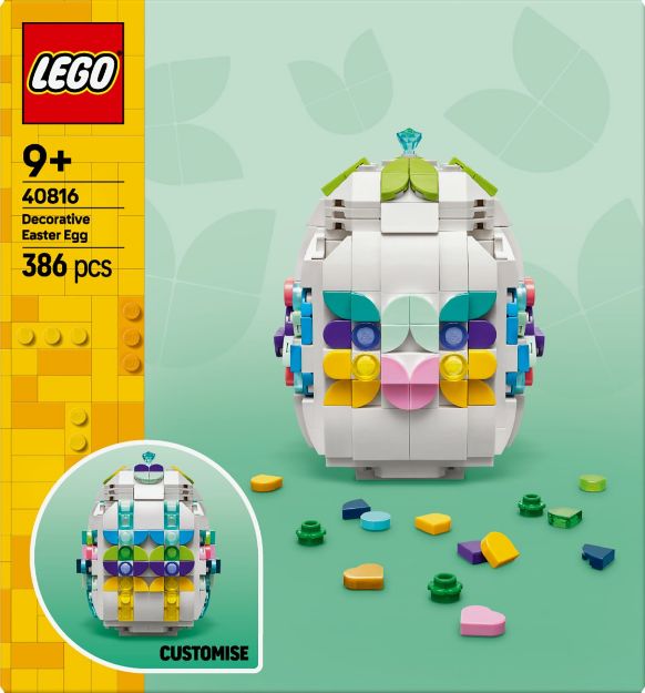 Bild von LEGO® Seasons and Occasions - 40816 Verziertes Osterei