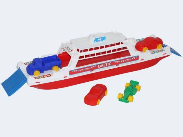 Bild von Fähre mit 4 Autos 45cm - 56689