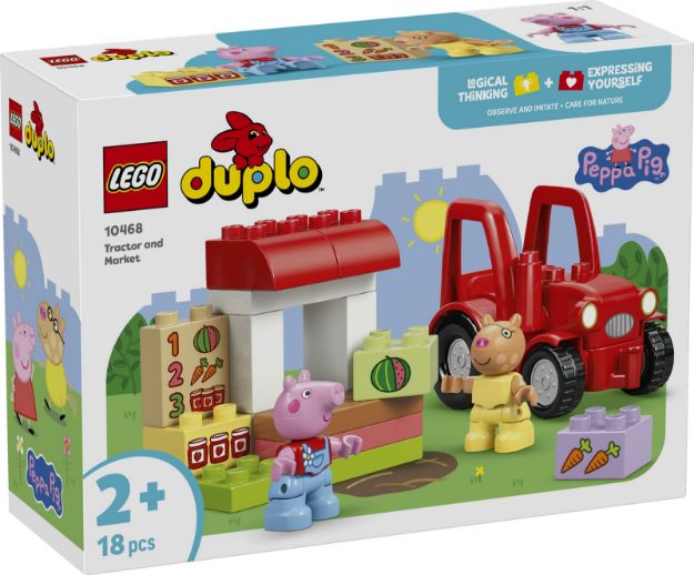 Bild von LEGO® DUPLO® - 10468 Traktor und Marktstand