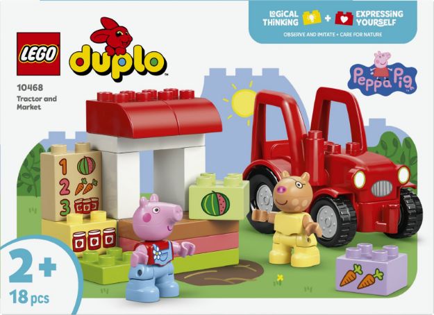 Bild von LEGO® DUPLO® - 10468 Traktor und Marktstand