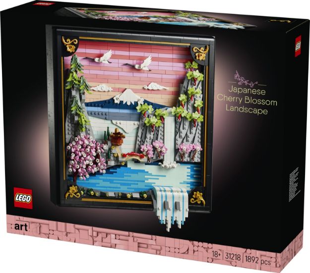 Bild von LEGO® ART - 31218 Japanische Kirschblütenlandschaft