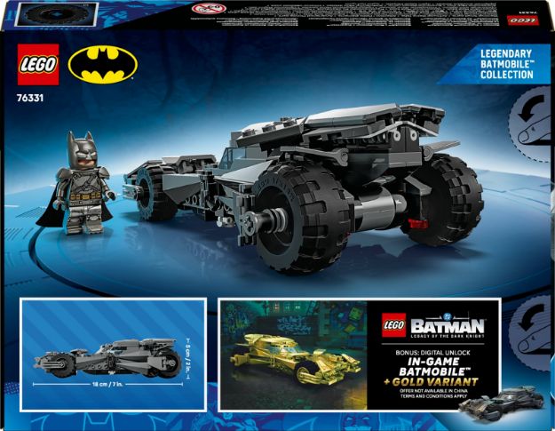Bild von LEGO® DC Universe Super Heroes™ - 76331 Batman vs. Superman: Batmobil