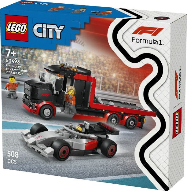 Bild von LEGO® City Formula 1 - 60493 F1® Truck mit Audi F1® Rennwagen