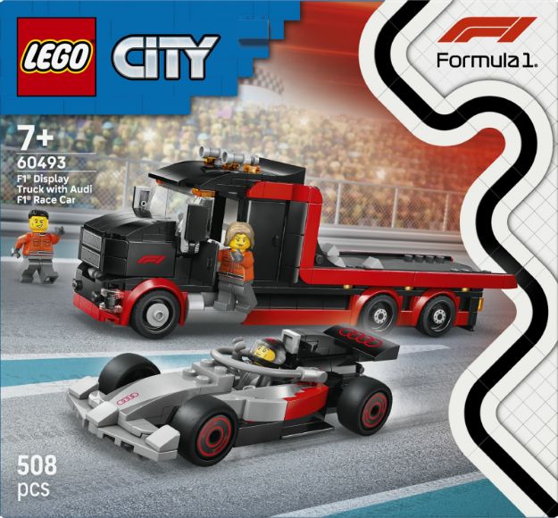 Bild von LEGO® City Formula 1 - 60493 F1® Truck mit Audi F1® Rennwagen