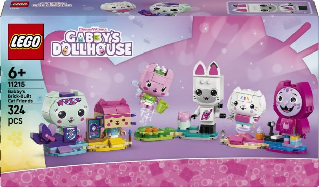 Bild von LEGO® Gabby's Dollhouse - 11215 Gabbys Katzenfreunde aus  Steinen