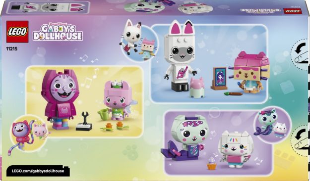 Bild von LEGO® Gabby's Dollhouse - 11215 Gabbys Katzenfreunde aus  Steinen
