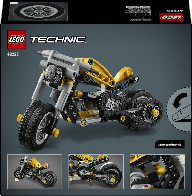 Bild von LEGO® Technic - 42225 Gelbes Motorrad